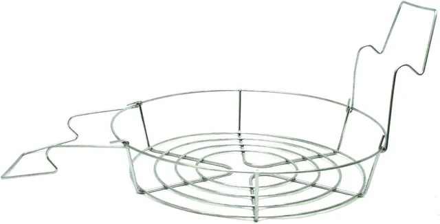 Canner jar rack with lifting handles